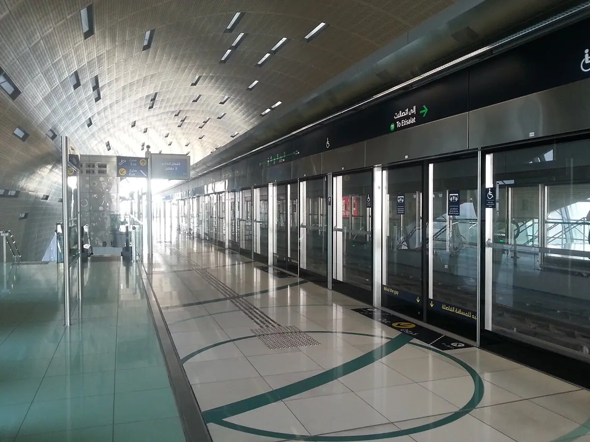 Abu Hail metro station, Dubai