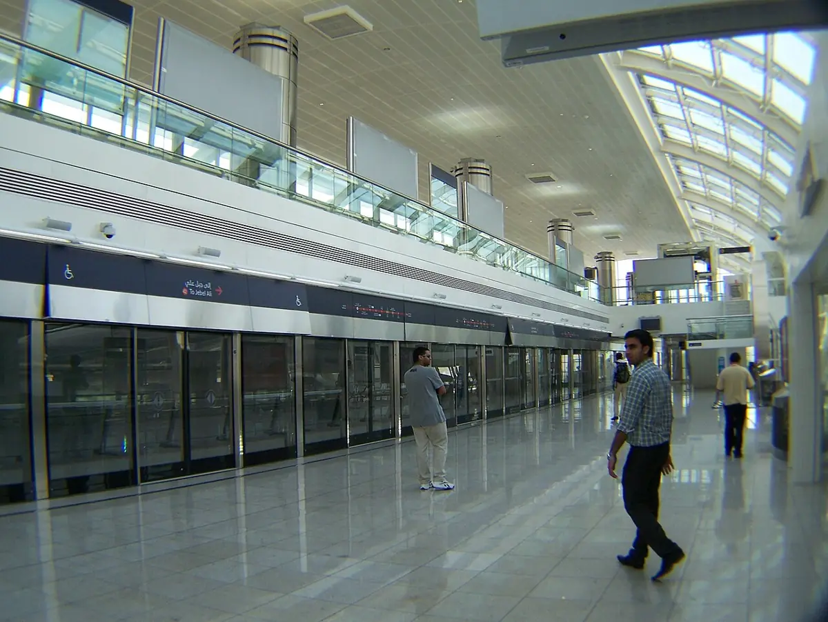 Airport Terminal 3 metro station, Dubai