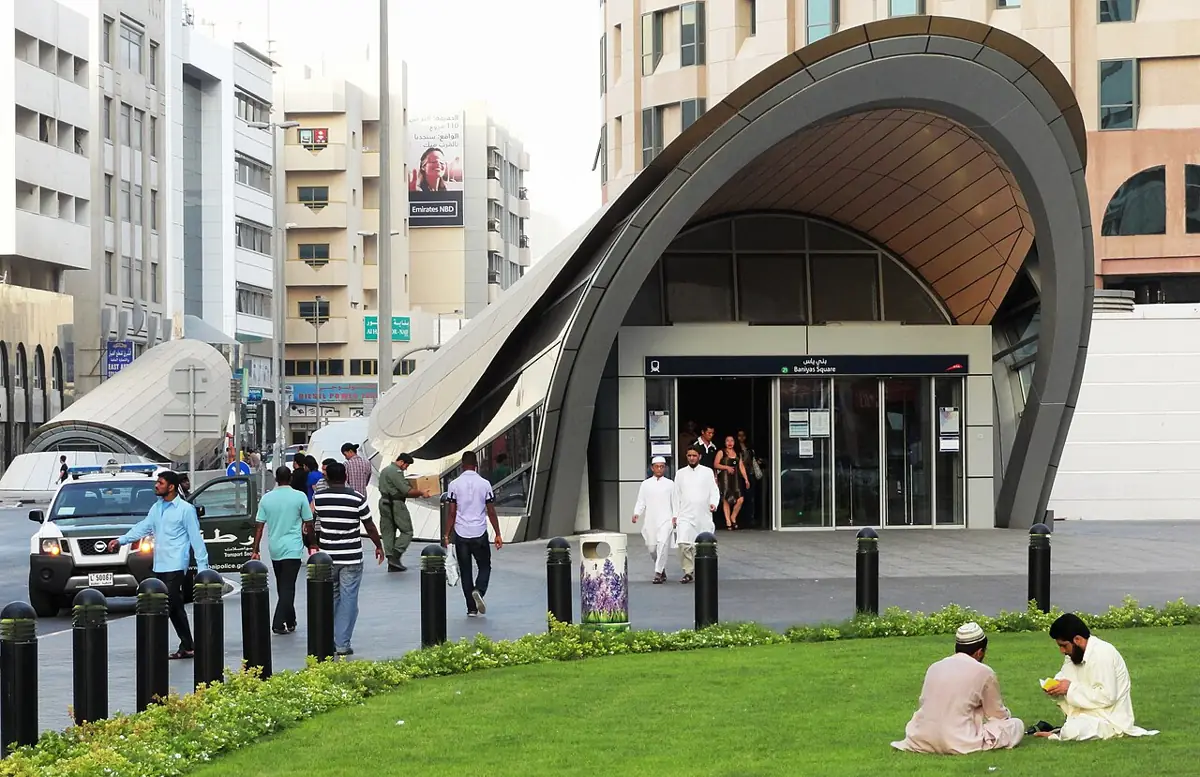 Baniyas Square metro station, Dubai