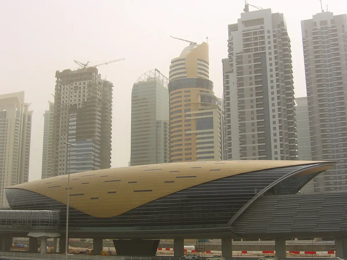 Sobha Realty metro station, Dubai