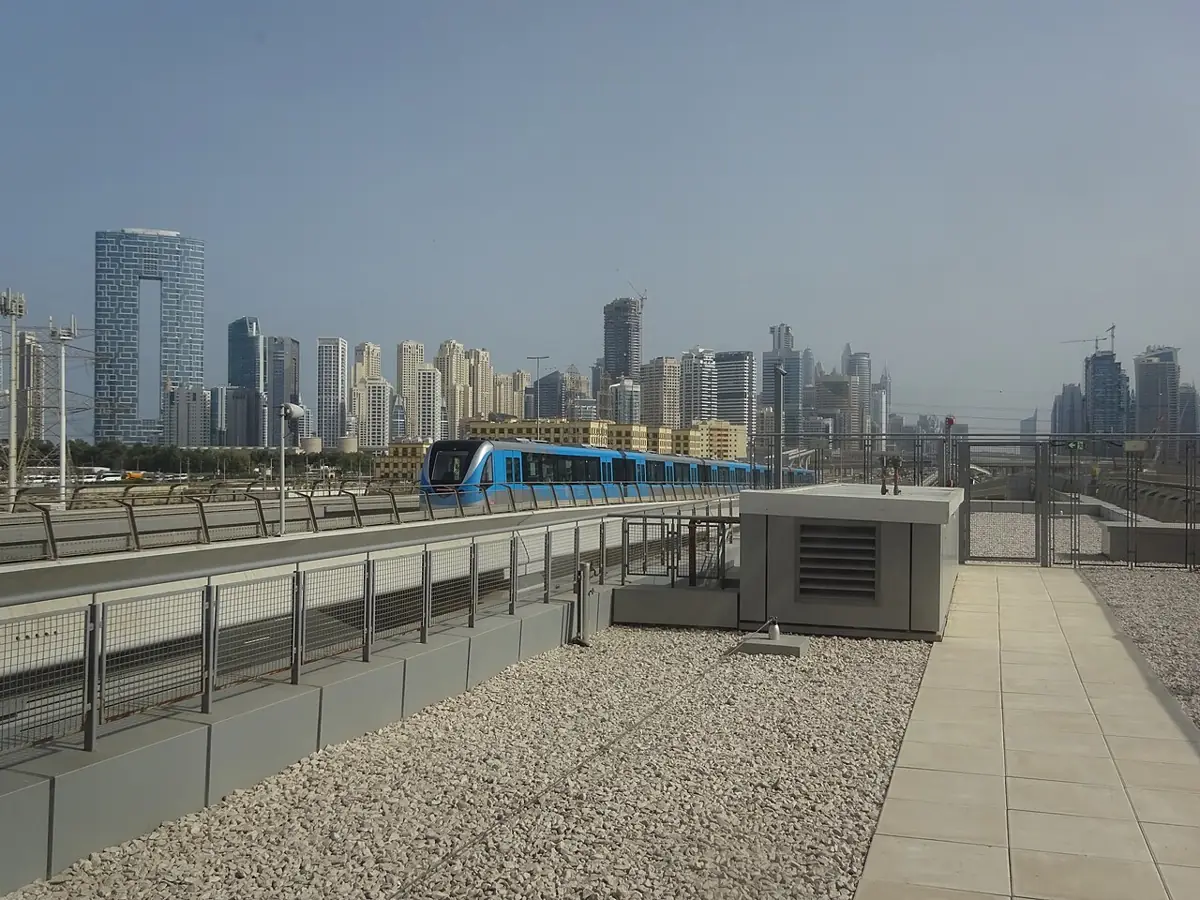 National Paints metro station, Dubai