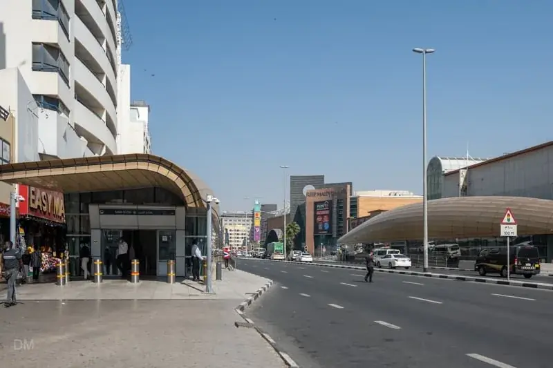 Salah Al Din metro station, Dubai