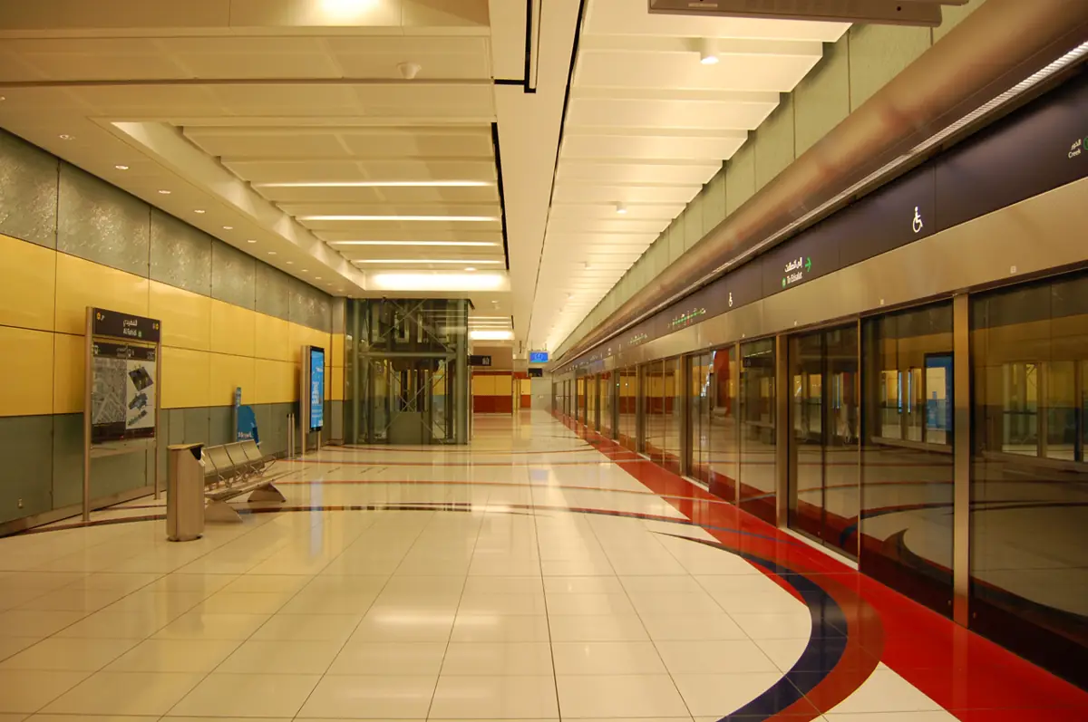 Sharaf DG metro station, Dubai